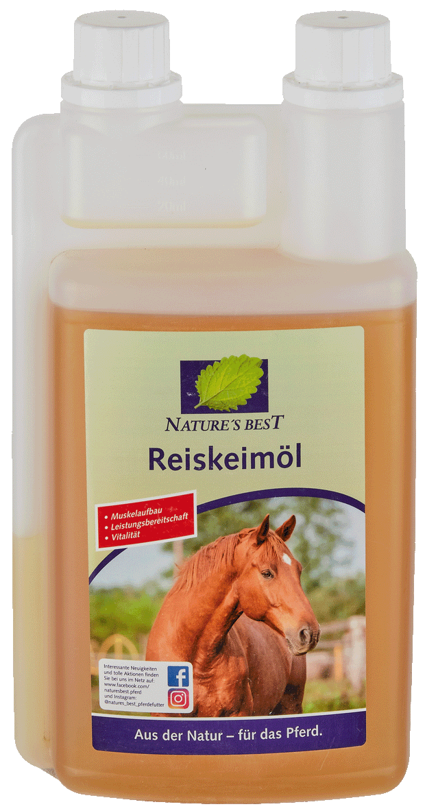 Nature’s Best Zusatzfutter Reiskeimöl 1l