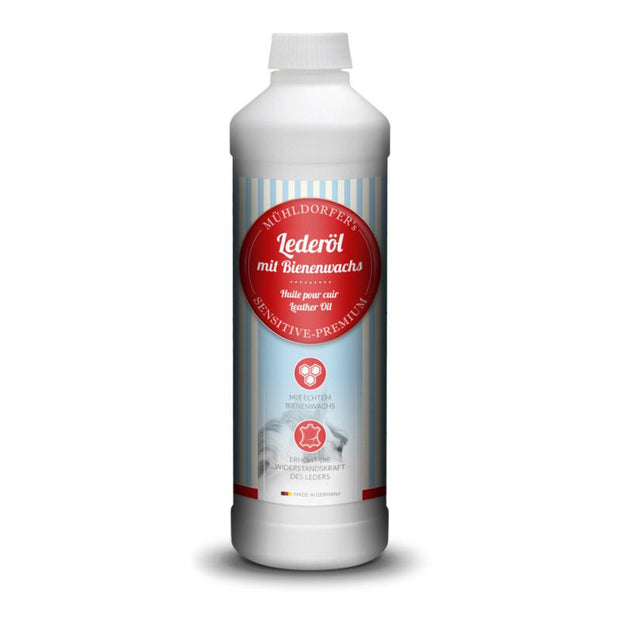 Mühldorfer Lederöl mit Bienenwachs 500ml