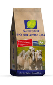 Nature's Best Bio Heu Luzerne Cobs 25kg
